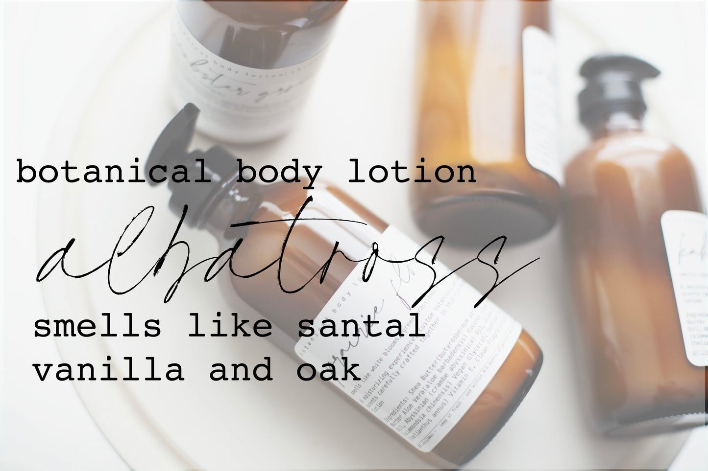 Botanical Body Lotion | 8oz - 240ml | Albatross