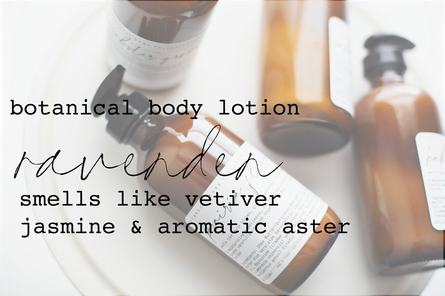 Botanical Body Lotion | 8oz - 240ml | Ravenden