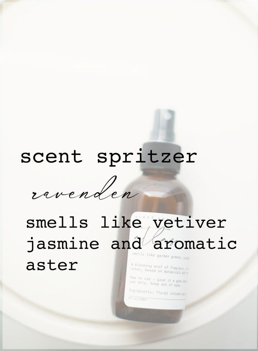 Scent Spritzer | Fragrance Spray | RAVENDEN