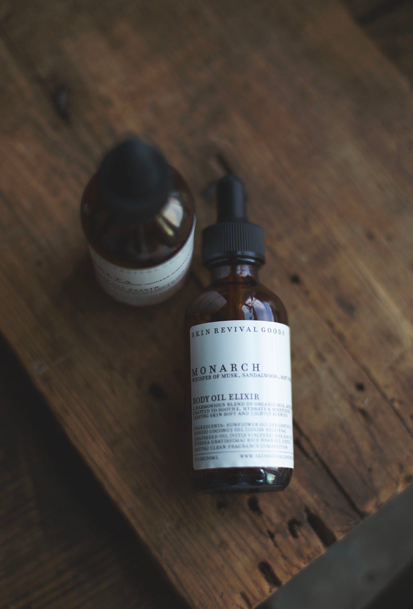 Body Oil - Botanical Skin Elixir - Skin Glaze - Choose your scent - 1oz
