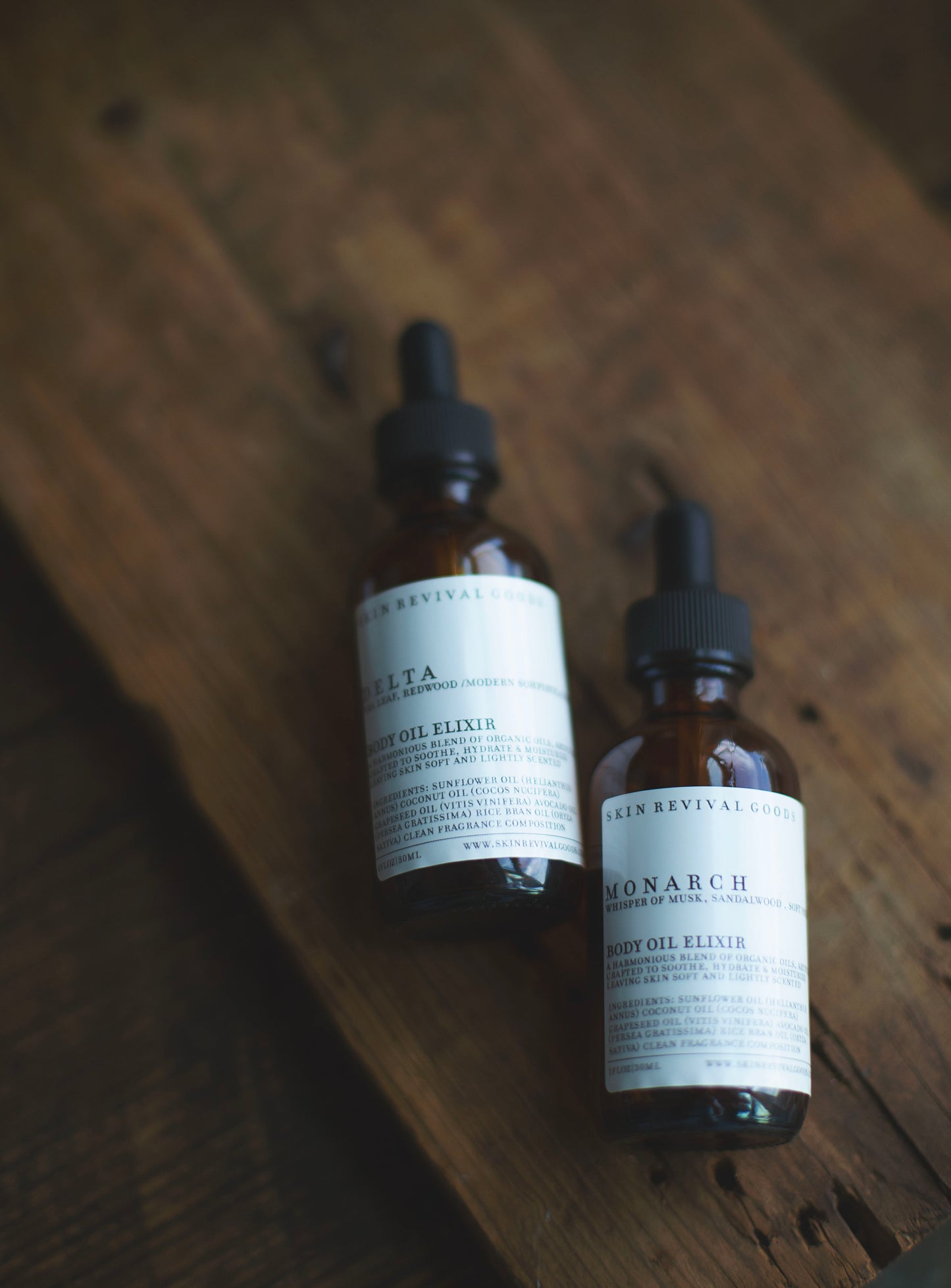 Body Oil - Botanical Skin Elixir - Skin Glaze - Choose your scent - 1oz