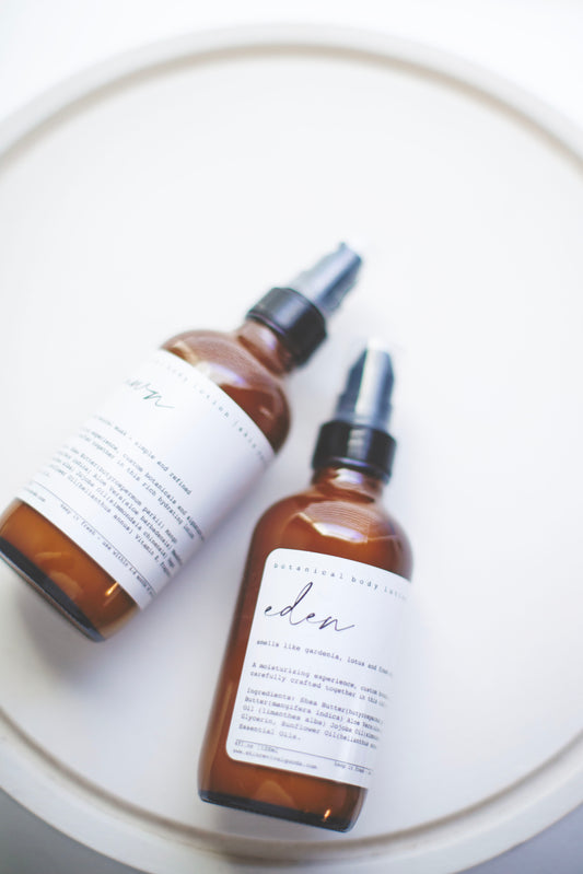 Botanical Body Lotion | 4oz - 120ml  | Choose Your Scent - SALE