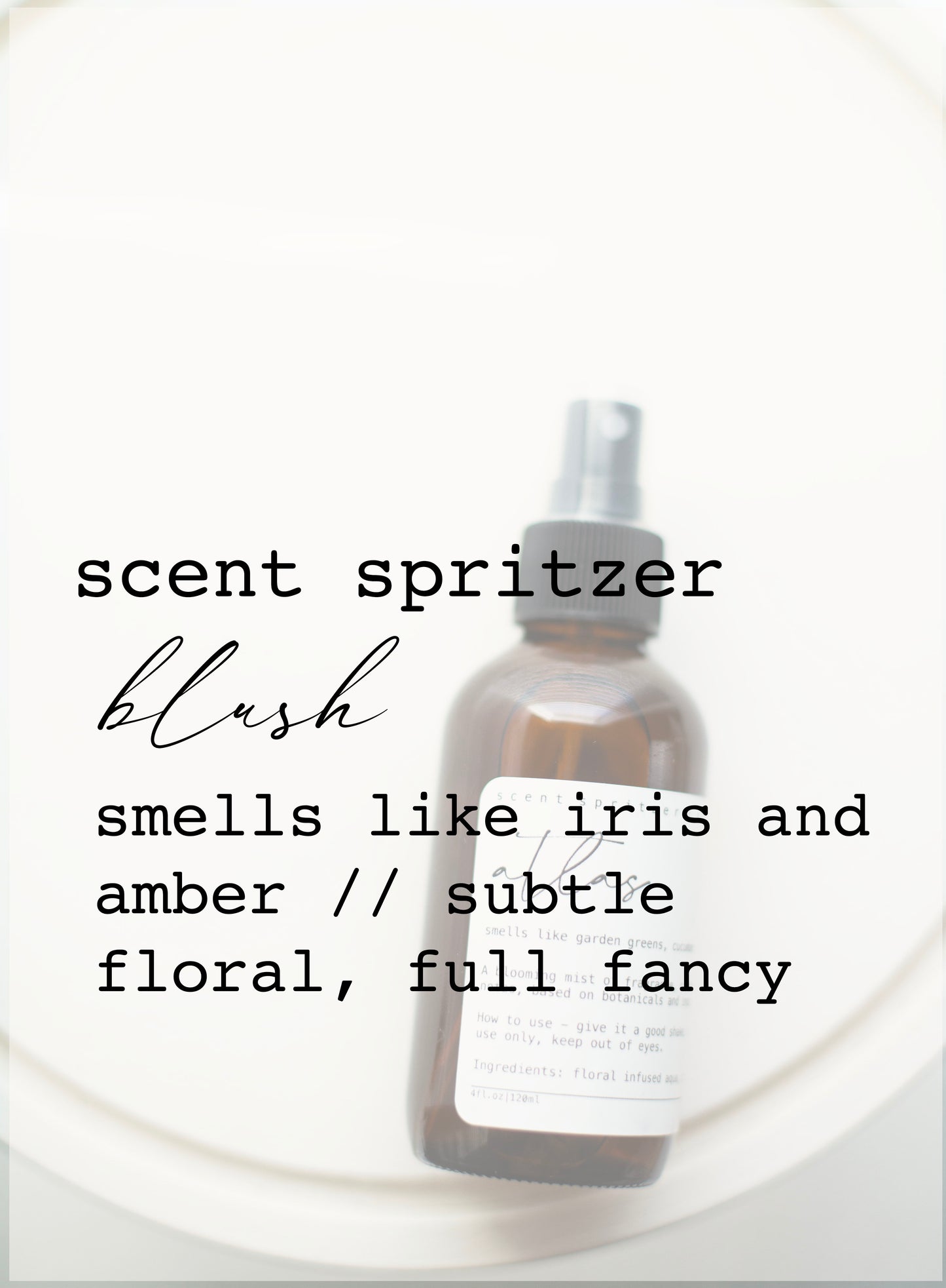 Scent Spritzer | Fragrance Spray | BLUSH
