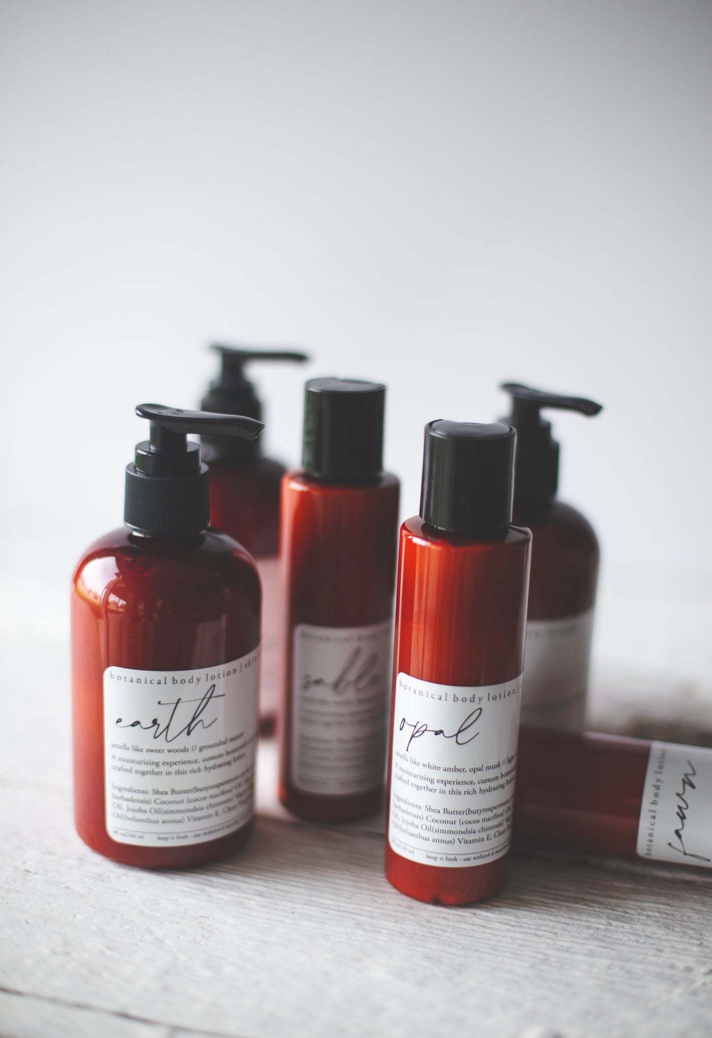 Botanical Body Lotion | 8oz - 240ml  | Choose Your Scent