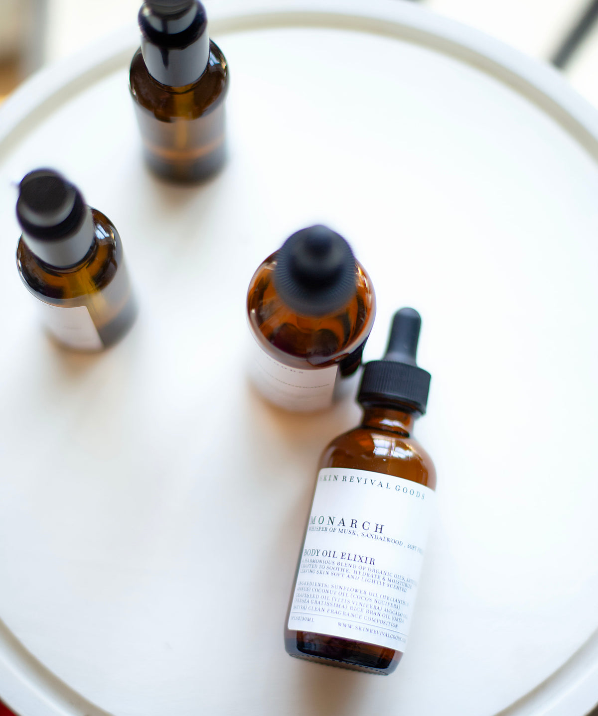 Body Oil - Botanical Skin Elixir - Skin Glaze - Choose your scent - 1oz