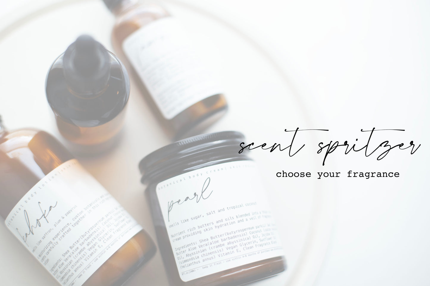 Scent Spritzer | Fragrance Spray | Choose Your Scent